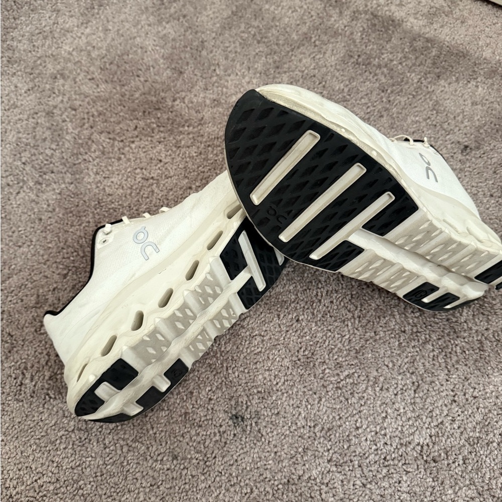 On Running Black and White Sneakers